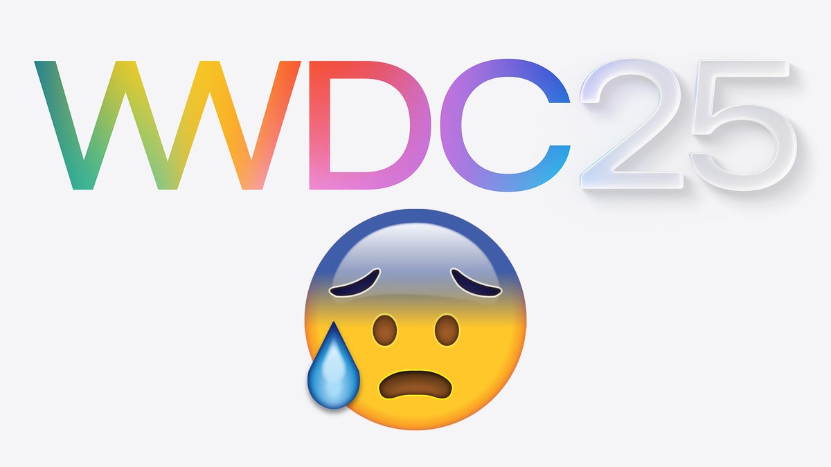 WWDC 2025 logo with dread emoji
