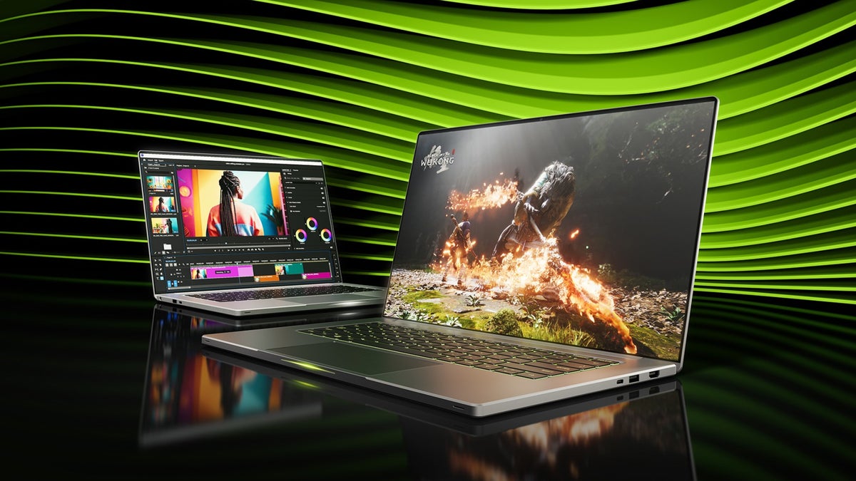 Laptops with Nvidia components.