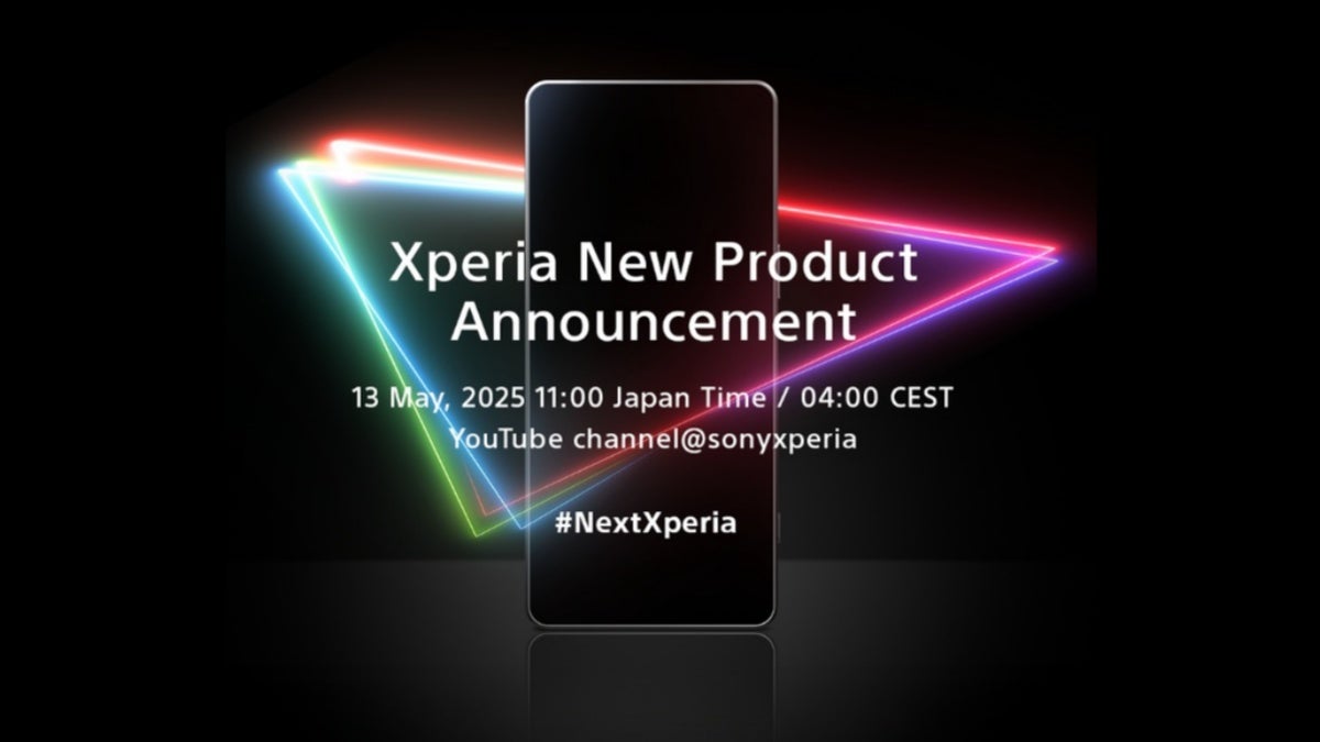 Official Sony Xperia 1 VII announcement date