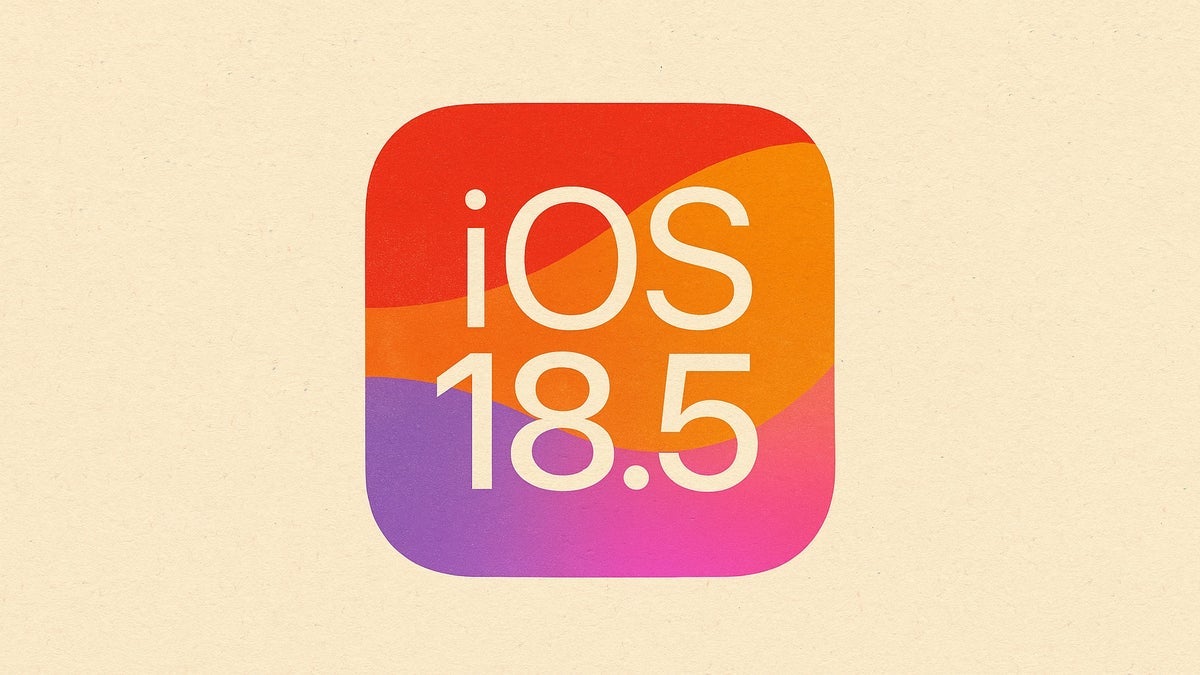 A promo for iOS 18.5 is designed to look like the official icon with some minor changes.