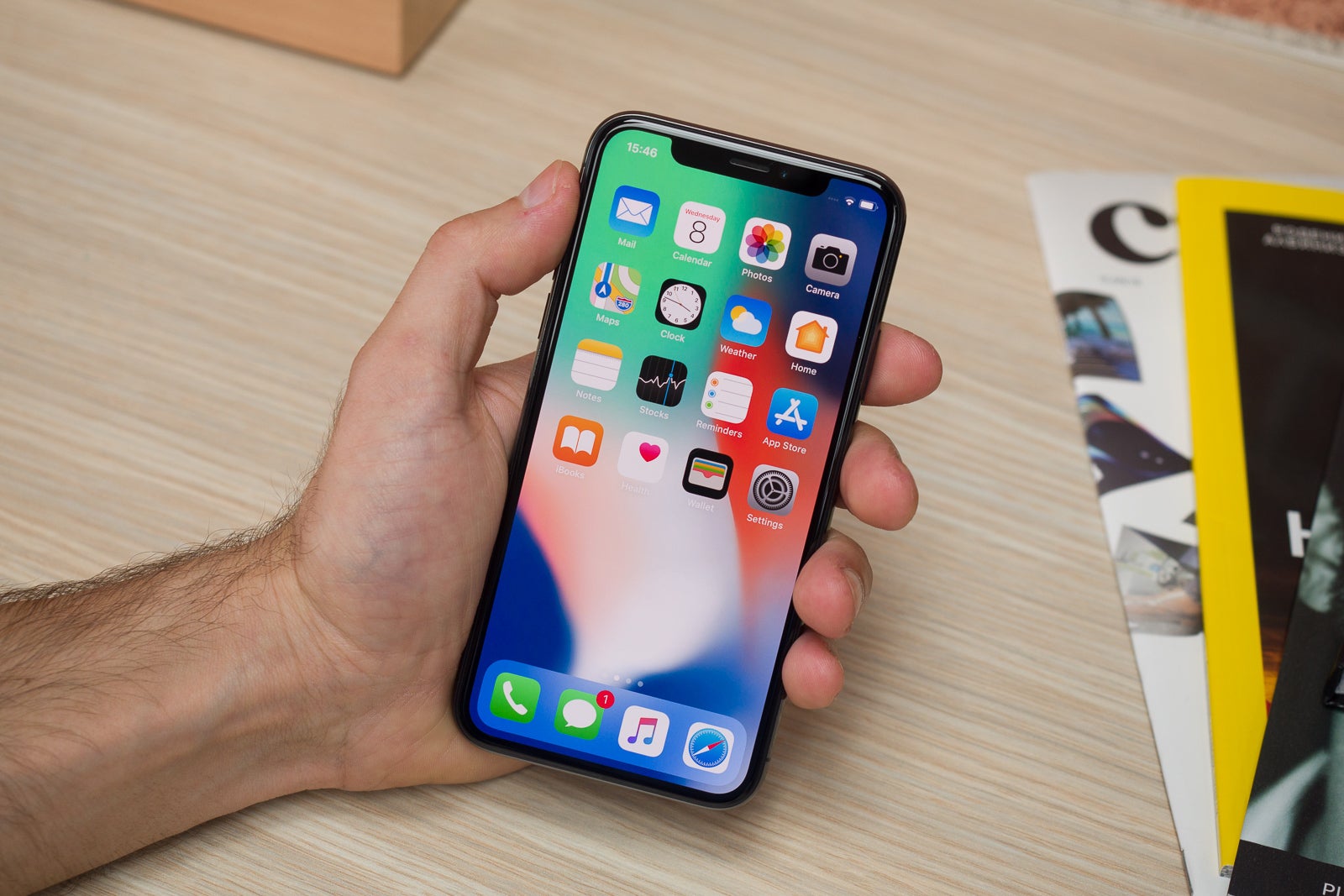 Image of the iPhone X