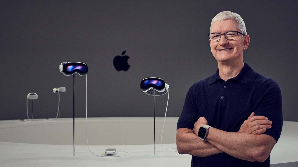 Tim Cook's relationship with President Trump might not be enough to save Apple from a 125% tariff. | Image credit-Apple - Trump might use his "instincts" to exempt Apple from the 125% tariff on U.S. imports from China