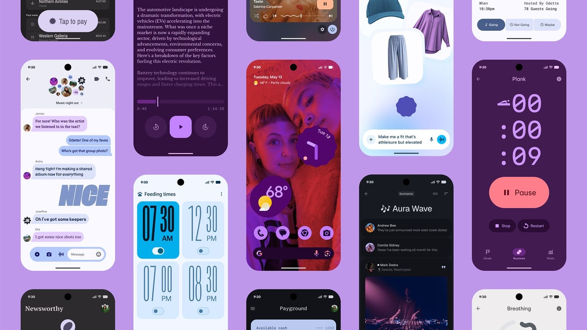 Not bad at all, but not terribly original either (Image Credit––Google) - I can&#039;t get excited about Android 16&#039;s cool redesign