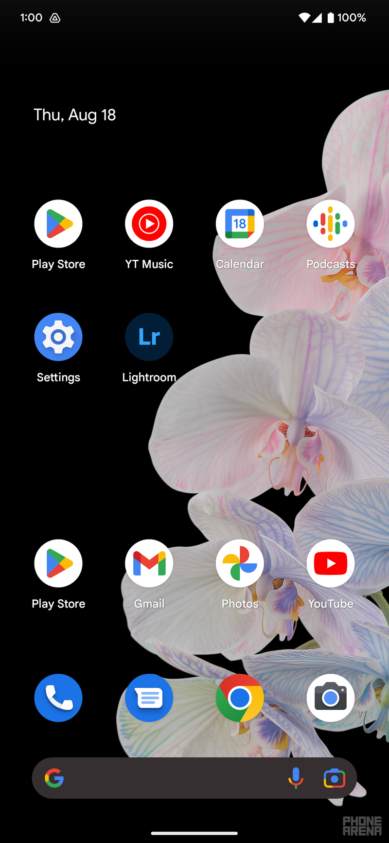 Themed icons ON vs OFF