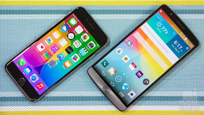 Apple iPhone 6 vs LG G3