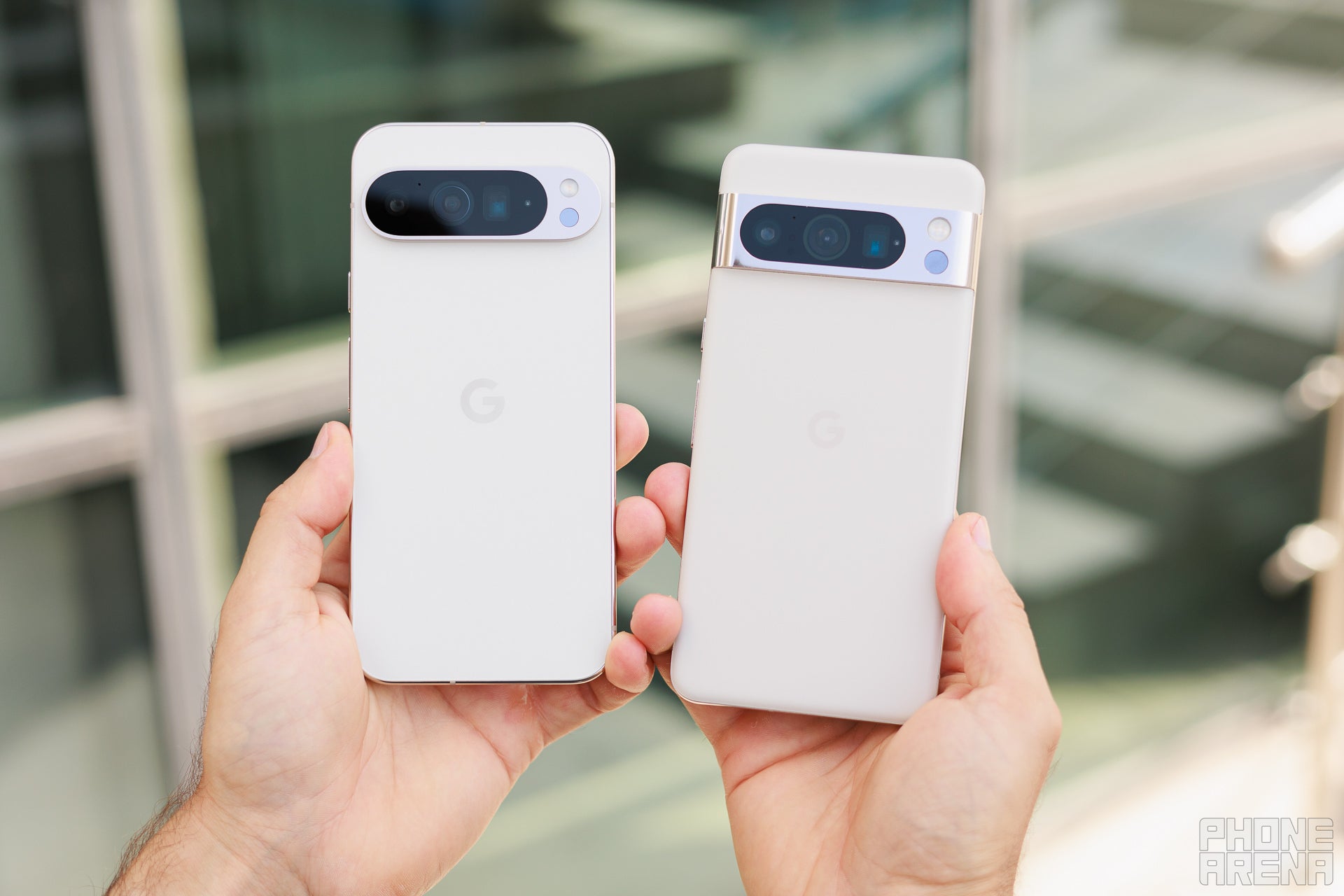 The Pixel 9 Pro XL stuns with its more premium design (Image by PhoneArena) - Pixel 9 Pro XL vs Pixel 8 Pro: Main differences