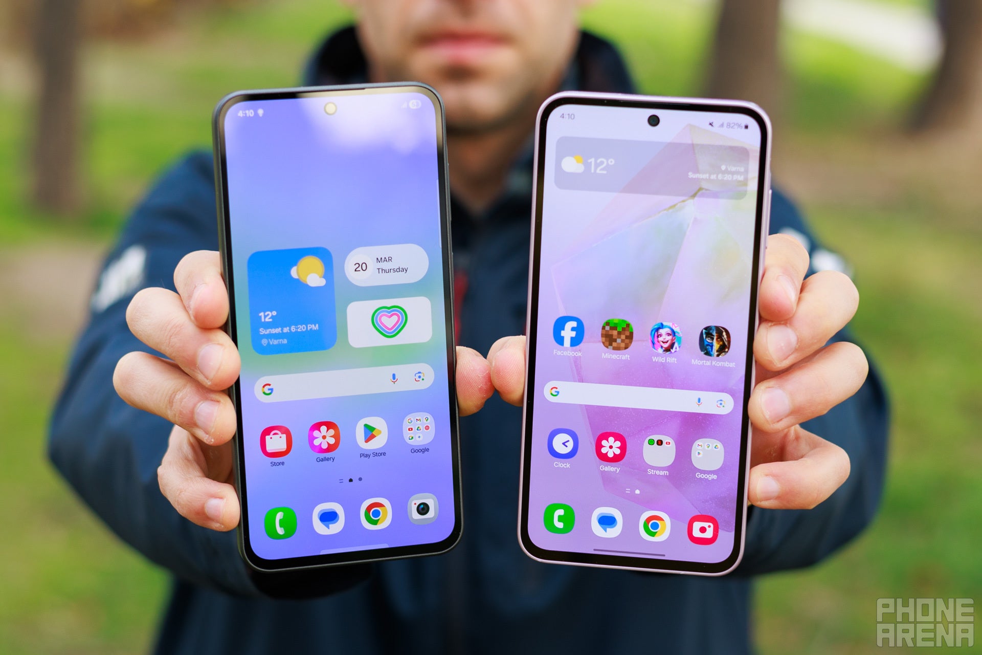 The Galaxy A36 has a better screen (Image by PhoneArena) - Samsung Galaxy A36 5G vs Galaxy A35 5G: Main differences