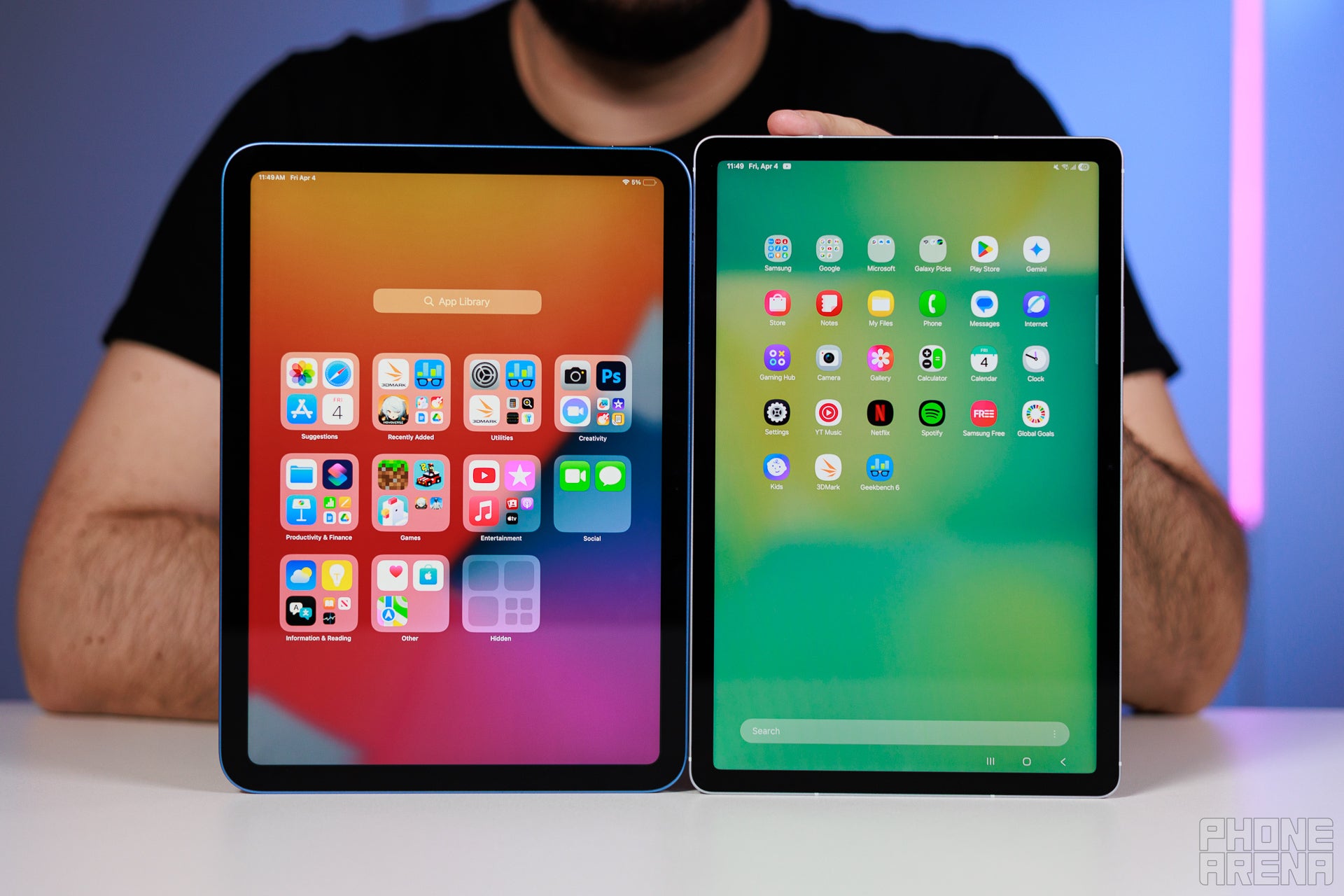Apple iPad A16 vs Galaxy Tab S10 FE: Battle for the vanilla tablet